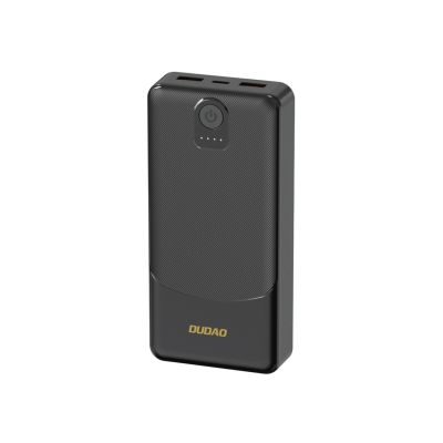 Powerbank Dudao K10 10000mAh 2.4A 2 x USB-A - schwarz
