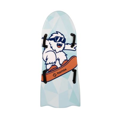 Hamax Free Surfer Yeti Schneerutscher blau-weiß 550073