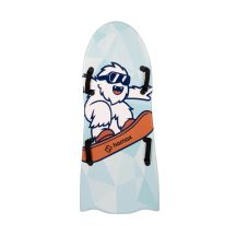 Hamax Free Surfer Yeti Schneerutscher blau-weiß 550073