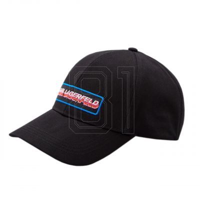 11. Karl Lagerfeld K/Futuristische Logo-Kappe 225W3417
