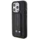 10. BMW Grip Stand Smooth & Perforated Hülle für iPhone 15 Pro – Schwarz