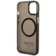 7. Guess GUHMP14MHTCMK iPhone 14 Plus 6,7" schwarz/schwarzes Hartschalenetui Gold Outline Translucent MagSafe