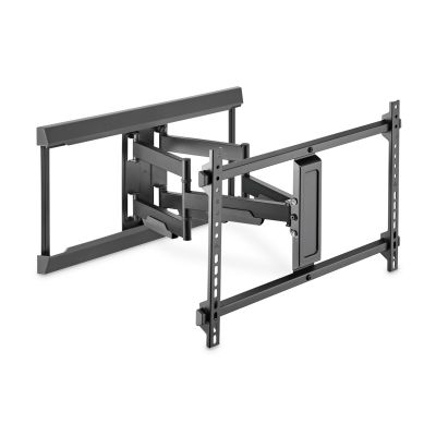 DIGITUS Wandhalterung für Fernseher 37-80 Zoll, max. 60 kg, VESA 600x400 mit vertikaler und horizontaler Verstellung, DA-90454