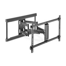 DIGITUS Wandhalterung für Fernseher 37-80 Zoll, max. 60 kg, VESA 600x400 mit vertikaler und horizontaler Verstellung, DA-90454