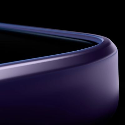 6. 3mk Smoke MagCase für iPhone Air – Lila