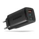 11. AXAGON ACU-DPQ65 Wandladegerät, GaN 65W, 3x Anschlüsse (USB-A + 2x USB-C), PD3.0/QC4+/PPS/Apple