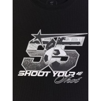 6. Jungen-T-Shirt mit Print und Regular Fit 4F 4FJRAW26TTSHM4342-20S