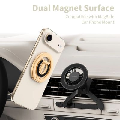 5. Tech-Protect MMR400 Lamano Magnetring für Handys – Gold