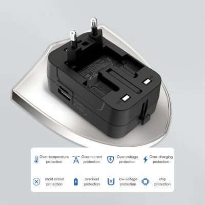 6. Tech-Protect TA300 Reiseadapter EU / UK / AU - Schwarz
