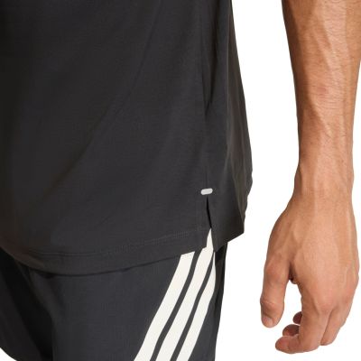 5. adidas ADI365 Running Climacool Iconic Herren-T-Shirt Schwarz JZ7694