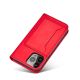 8. Magnetkartenhülle für iPhone 13 Pro Max Tasche Kartenetui Kartenhalter Rot