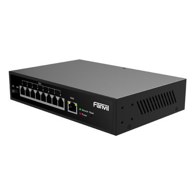 4. Fanvil PN8 Netzwerkkabel, unmanaged Fast Ethernet (10/100), Schwarz