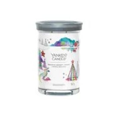 6. Yankee Candle Magical Bright Lights Kerze Rund Weiß 1 Stück.