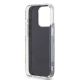 7. DKNY IML Checkered Mono Pattern Hülle für iPhone 15 Pro – Schwarz