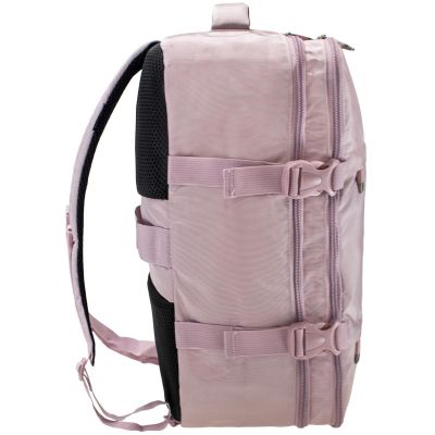 5. Rosa Flugzeug-Rucksack mit Laptopfach SEMI LINE