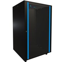 Extralink Rack-Schrank 27U 800x800 Schwarz Standend