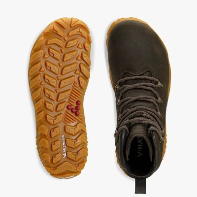 9. Vivobarefoot Tracker Forest Esc Wanderschuhe - Braun, Größe 45