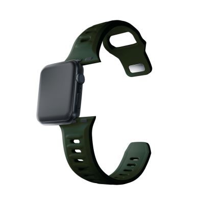 4. 3mk Silikon- Watch für Apple Watch 38 / 40 / 41 mm – grün