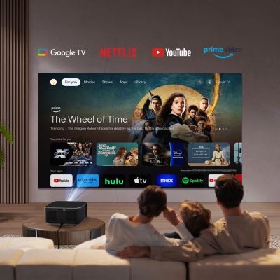 31. Yaber K3 Pro LCD FullHD 1080p Multimedia-Projektor mit JBL-Lautsprechern und Subwoofer - Schwarz