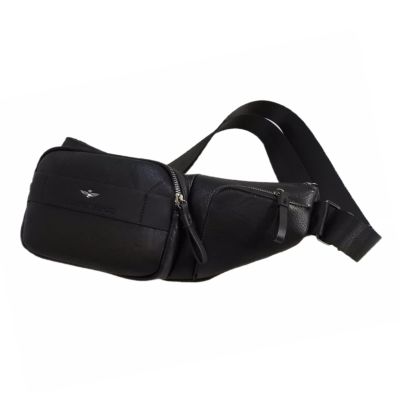 Aeronautica Militare Herren-Umhängetasche Schwarz - AM-8483