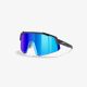 SUPACaz ORBITRON Brille, Mattschwarz, MauiBlueLazer