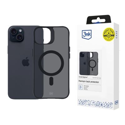 3mk Smoke MagCase Hülle mit MagSafe für iPhone 15 – durchscheinend