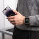 6. Tech-Protect Silikonarmband für Apple Watch 44 / 45 / 46 / 49 mm – Schwarz
