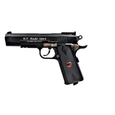 BRUNI 816 US Combat Luftpistole, Kaliber 4,5 mm BB, 20 Schuss CO₂, bis zu 17 J