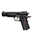 BRUNI 816 US Combat Luftpistole, Kaliber 4,5 mm BB, 20 Schuss CO₂, bis zu 17 J