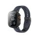 6. AmazingThing Radix Displayschutzfolie aus Glas mit Hülle für Apple Watch Ultra 3 49 mm – Schwarz