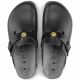8. Birkenstock Boston ESD Black Damen Clogs, Naturleder, schmale medizinische Hausschuhe (0061368)