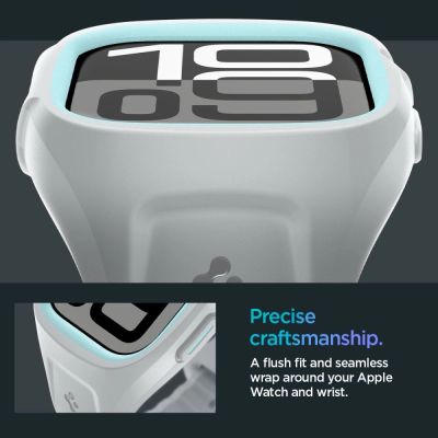 16. Spigen Liquid Air Pro Armband für Apple Watch 10 46mm - Grau