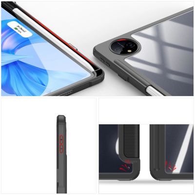 4. Dux Ducis Toby Hülle für Huawei MatePad Pro 11'' (2022) Cover mit S Pen Pen Smart Cover Ständer Schwarz