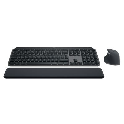 5. Logitech MX Keys Business Gen 2 Tastatur und Maus inklusive Office RF Wireless + Bluetooth QWERTY American International Graphite