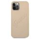 3. Guess GUHCP12LRSAVSLG iPhone 12 Pro Max 6,7" Gold/Gold Hardcase Saffiano Vintage Script