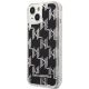 2. Karl Lagerfeld KLHCP14SLMNMK iPhone 14 6.1" Hardcase schwarz / schwarz Liquid Glitter Monogram