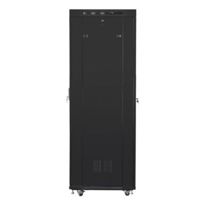 4. Lanberg FF01-8842-12BL 42U freistehendes Rack Schwarz