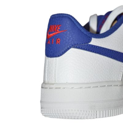12. Nike Air Force 1 Damenschuhe, weiß/dunkelblau - CT3839-101