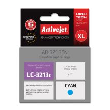 Activejet AB-3213CN Tinte (Ersatz für Brother LC3213C; Supreme; 7 ml; Cyan)