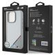8. BMW M Carbon Tricolor Line MagSafe Hülle für iPhone 16 Pro – Grau