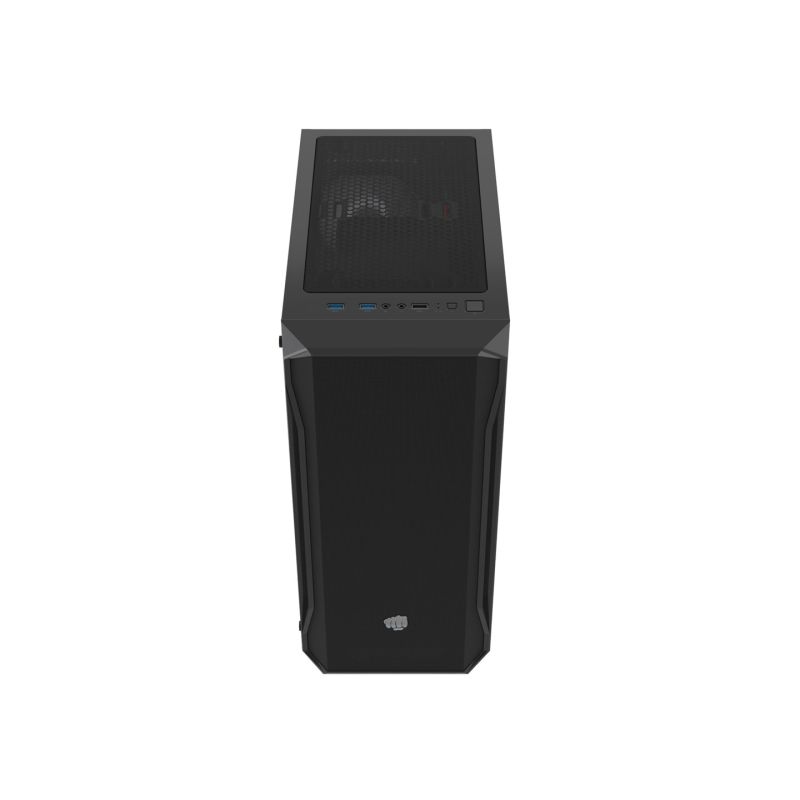 13. FURY COMPUTERGEHÄUSE FURY SHOBO RGB MIDI TOWER MIT FENSTER SCHWARZ