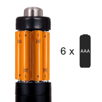 12. ELDOM Elektrische Pfeffer- und Salzmühle MP23 Spice Black