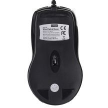 Activejet AMY-083 USB-Kabelmaus (Optisch; 1000 DPI; Schwarz)