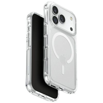 7. Uniq LifePro Xtreme Magclick Ladehülle für iPhone 17 Pro - Klar-Glitzer