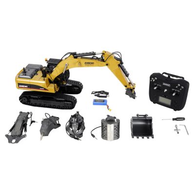 2. Amewi G705E ferngesteuerter Bagger, Modell mit Elektromotor, Maßstab 1:14