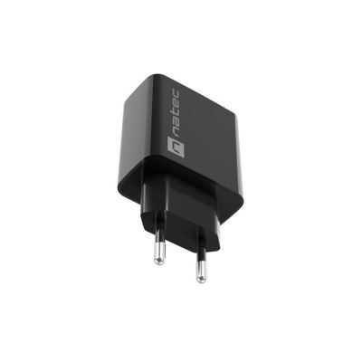 4. NATEC RIBERA USB-C 20W POWER DELIVERY SCHWARZES LADEGERÄT NUC-2060