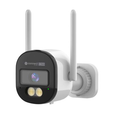 Kruger&Matz Connect C150 Tuya Smart Life 2K Outdoor-WLAN-Kamera, H.265, IR