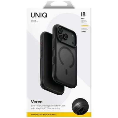 7. Uniq Veren Magclick Ladehülle für iPhone 18 Pro Max / 17 Pro Max – Weiß
