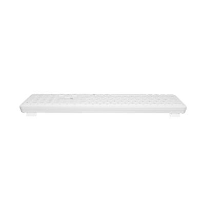 2. NATEC TANG US kabellose Tastatur BT + 2,4 GHz, leise, Slim, weiß