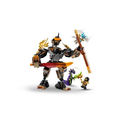 16. LEGO NINJAGO 71854 Coles Missionsmech und Drache Zane
